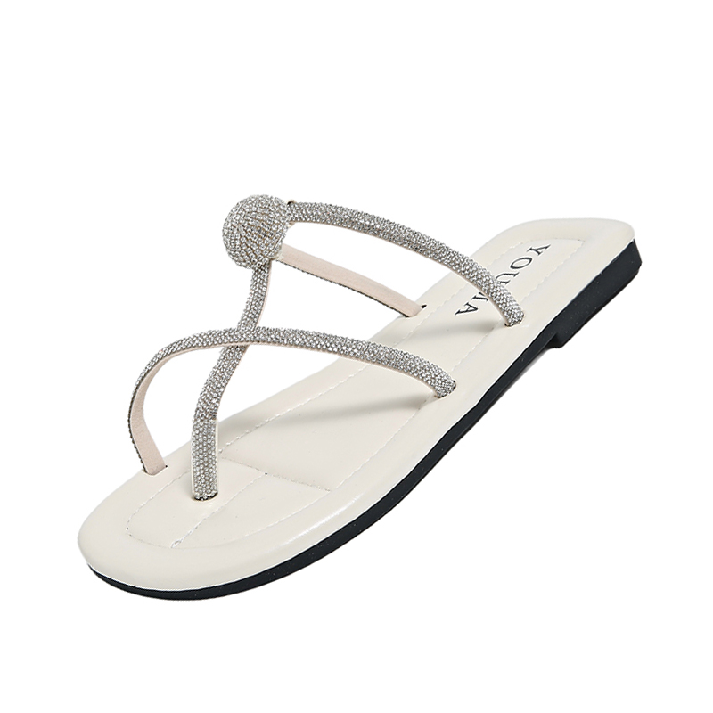 Women's Flat Summer Sandals with Toe Loop - Casual Minimalist Slippers 2025 - Image 5